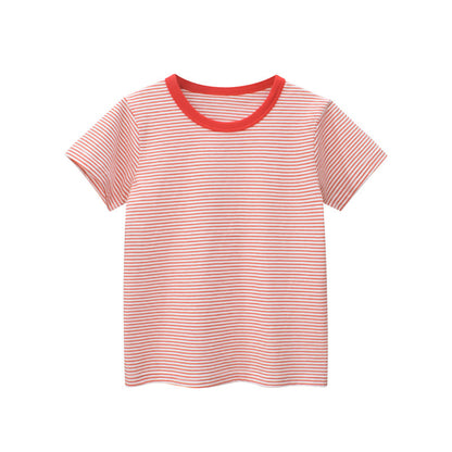 Striped Baby Clothes Bottoming Shirt