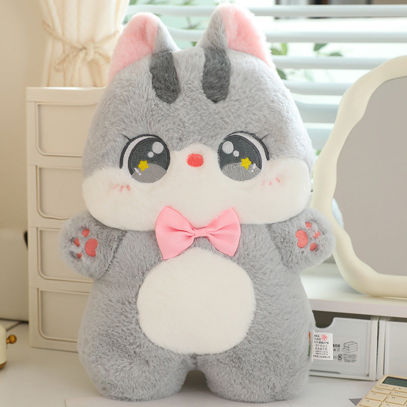 Colorful Cat Doll Pillow Comfort Pillow Plush Toy