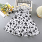 Fashion Personality Children Bourette Dress