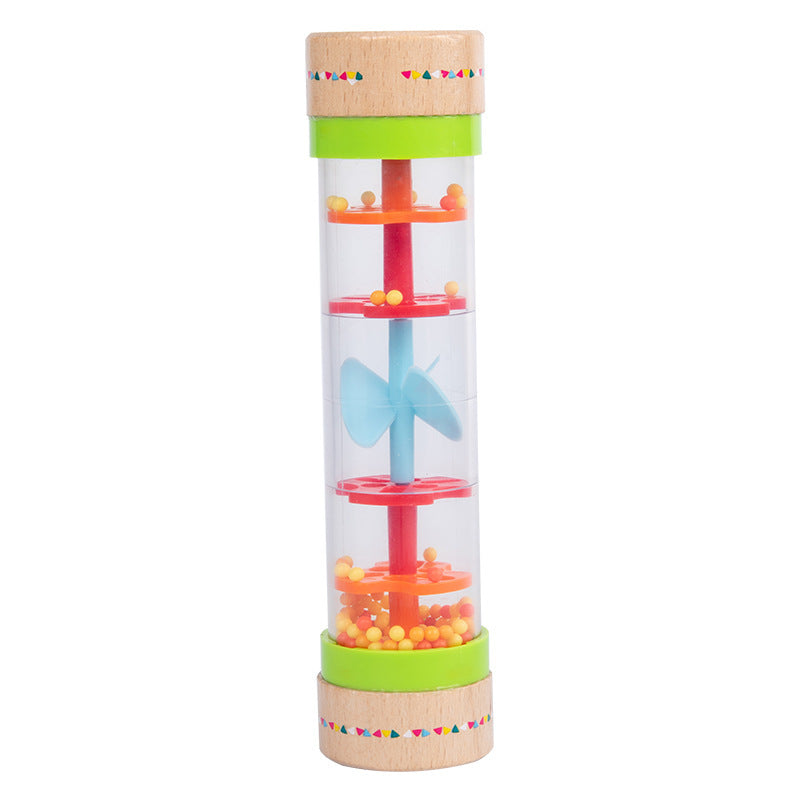 Rain Sounder Sounding Tube Simulated Hourglass Wooden Toy