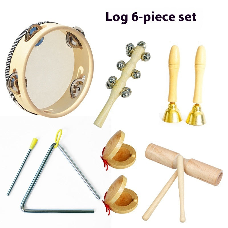 Wooden Sandhammer Orff Instrument Set Soundboard Wooden