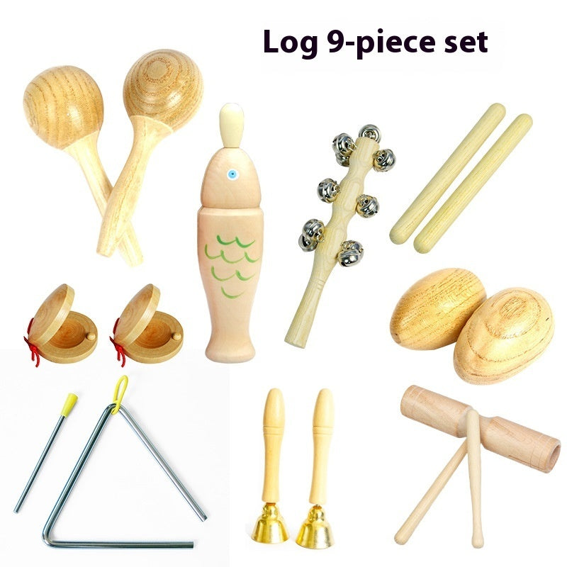 Wooden Sandhammer Orff Instrument Set Soundboard Wooden