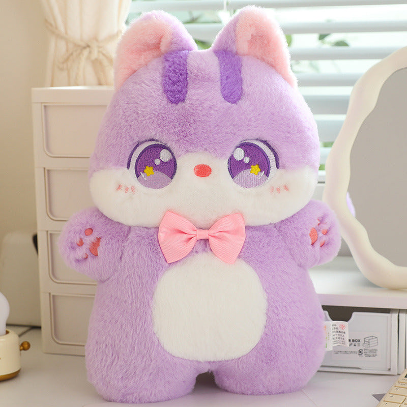 Colorful Cat Doll Pillow Comfort Pillow Plush Toy