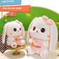 Cute Heart-hugging Radish Rabbit Plush Toy Lop-eared Rabbit Doll