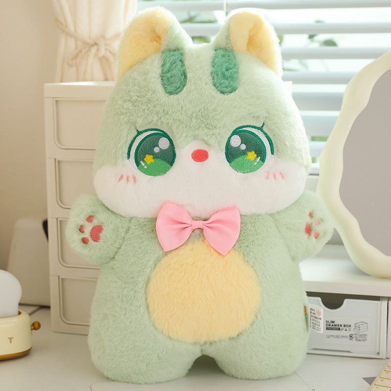 Colorful Cat Doll Pillow Comfort Pillow Plush Toy