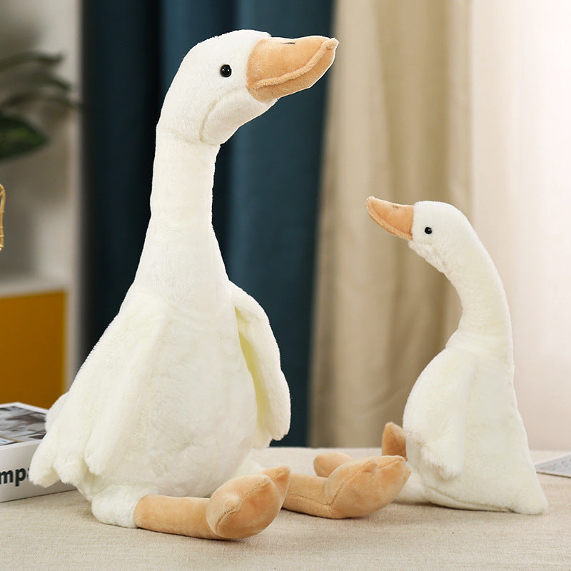 Sleeping Pillow Big Goose Doll Plush Toy