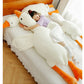 Cute Big White Geese Pillow Plush Toy