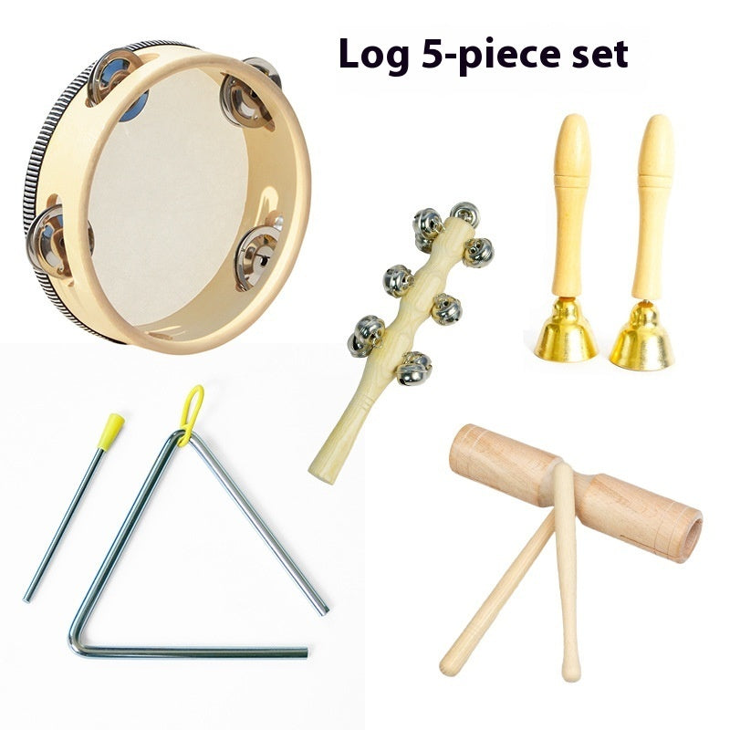 Wooden Sandhammer Orff Instrument Set Soundboard Wooden