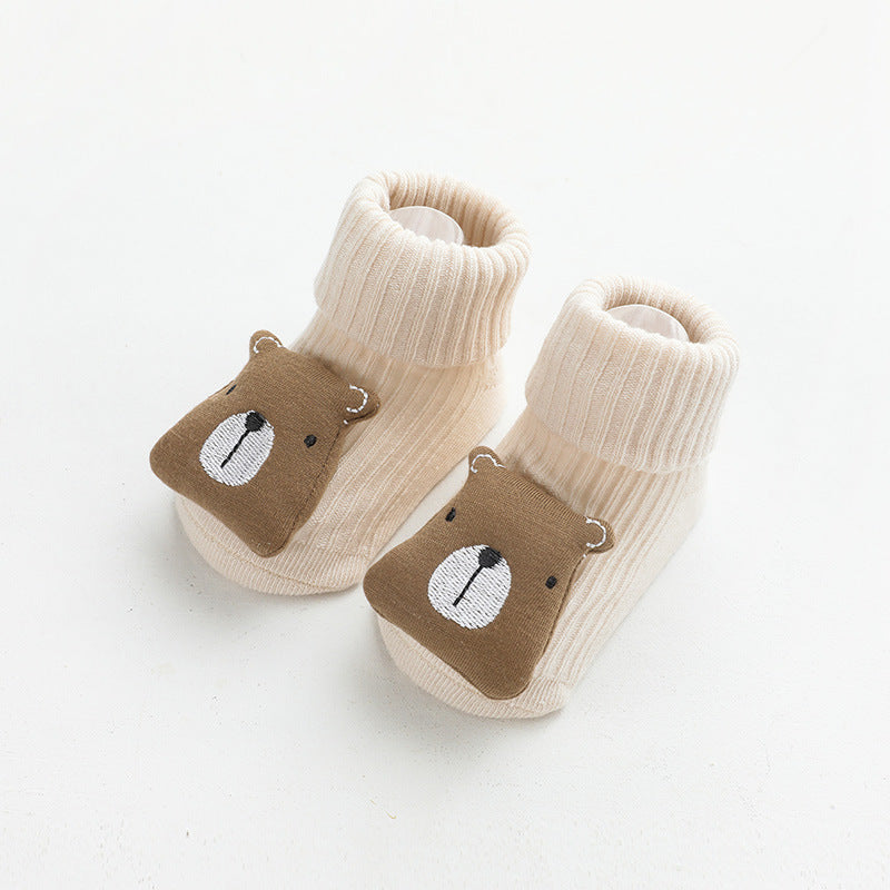 Relief boneless baby non-slip socks