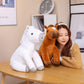 Sitting Horse Hair Plush Toy Creative Doll Pillow