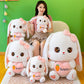 Cute Heart-hugging Radish Rabbit Plush Toy Lop-eared Rabbit Doll