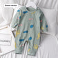 Autumn Clothing Pure Cotton Baby Rompers Pajamas