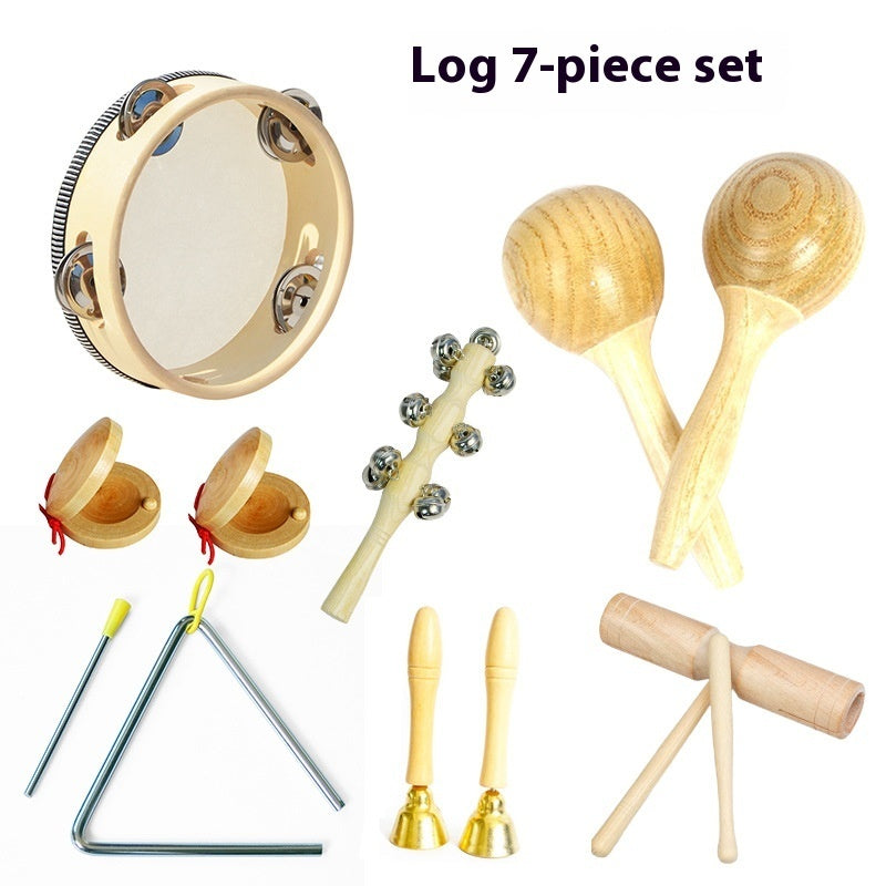 Wooden Sandhammer Orff Instrument Set Soundboard Wooden